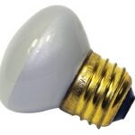 Sylvania 14818 Incandescent Bulb, 25 W, R14 Lamp, Medium E26 Lamp Base, 130 Lumens, 2850 K Color Temp