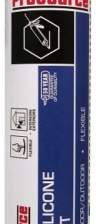 ProSource 78508CA Sealant, White, 10.1 oz Cartridge Sells in Quantity of 12