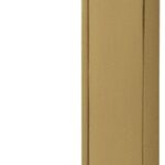 Hy-Ko Prestige Series BR-42PB/1 House Number, Character: 1, 4 in H Character, Brass Character, Brass Sells in Quantity of 3