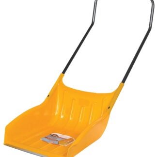 GARANT APSS22U Sleigh Shovel, 23-1/2 in W Blade, 27-3/4 in L Blade, Polyethylene Blade, Steel Handle, 61-1/4 in OAL