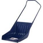 Garant EPSS24 Sleigh Shovel, 24 in W Blade, 30-1/2 in L Blade, Plastic Blade, Steel Handle, 61 in OAL