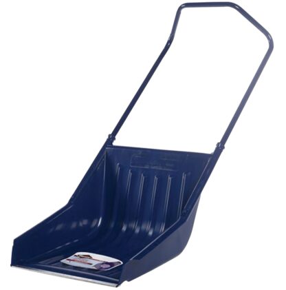 Garant EPSS24 Sleigh Shovel, 24 in W Blade, 30-1/2 in L Blade, Plastic Blade, Steel Handle, 61 in OAL