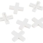 Vulcan MJ-T80806-3L Tile Spacer, 3/8 in Thick, Cross, Plastic