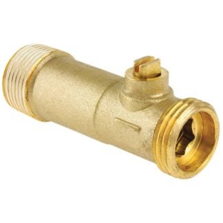 Rheem PROTECH AP16830C Drain Valve, Full Flow, Brass, For: Water Heater