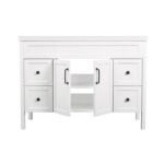 Luxo Marble Nord Series NORD V4922MAG Bathroom Vanity, 48-1/4 in W Cabinet, 21-1/4 in D Cabinet, 35-3/4 in H Cabinet