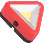 PowerZone 12620 COB LED Triangle Work Light, Red Reflector, ABS/PS Reflector, 3-1/4 in W Reflector Sells in Quantity of 12