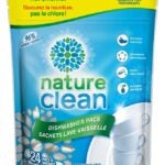 Nature Clean 10-38018 Dishwasher Detergent, 0.6 oz, Pack