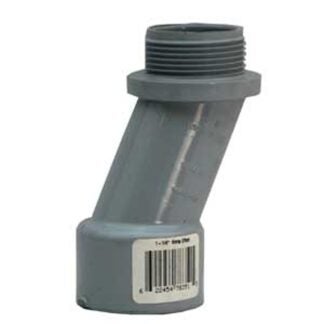 IPEX MOFFCPLG-200 Meter Offset, 2 in, 4-1/2 in L, PVC, Gray