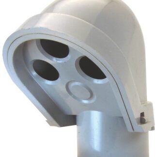 IPEX 020032 Service Entrance Head, 1-1/2 in Hub, Hub, PVC