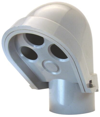 IPEX 020032 Service Entrance Head, 1-1/2 in Hub, Hub, PVC