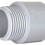 IPEX 020417 Conduit Adapter, 3 in Hub x MPT, 4 in L, PVC