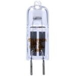 Sylvania 58660 Halogen Bulb, 50 W, Candelabra GY6.35 Lamp Base, T4 Lamp, 910 Lumens, 3000 K Color Temp