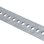 Stanley Hardware 4025BC Series N182-774 Structural Plate, 1-3/8 in W, 60 in L, 0.07 in Thick, Galvanized Steel