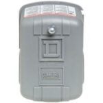 Square D Pumptrol FSG3J20BP Pressure Switch, 1-Phase, 115/230 V, 2-Pole, 220 psi Working, NEMA 1 Enclosure