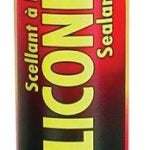 Imperial KK0203 Silicone Sealant, Paste, Clear, 10.3 oz Cartridge