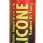 Imperial KK0205 Silicone Sealant, Paste, Red, 10.3 oz Cartridge