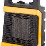 PowerZone UH-03 Ceramic Utility Heater, 1000/1500W, Black & Yellow