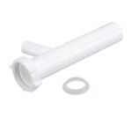 Moen M-Line Series M9780 Dishwasher Wye, PVC, White