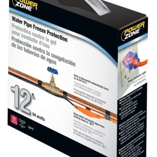 PowerZone ORPHC84W12 Pipe Heat Tape, 12 L