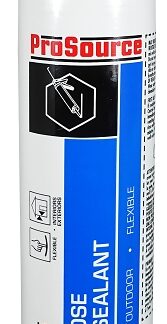 ProSource 68508CA All Purpose Silicone Sealant, White, 10.1 oz Cartridge