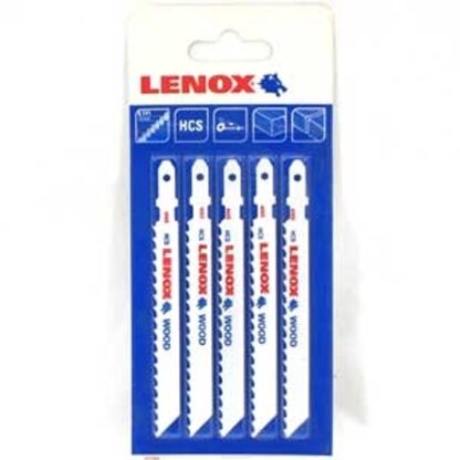 Lenox 1991407 Jig Saw Blade, 3/8 in W, 4 in L, 6 TPI