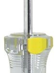 Task Elite Series T50441 Screwdriver, #0 Drive, Robertson Drive, 4 in L Shank, Acetate Handle, Hard-Grip Handle