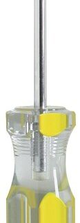 Task Elite Series T50441 Screwdriver, #0 Drive, Robertson Drive, 4 in L Shank, Acetate Handle, Hard-Grip Handle