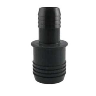 Boshart UPPRC-1210 Reducing Pipe Coupling, 1-1/4 x 1 in, Insert, Polypropylene, Gray Sells in Quantity of 10