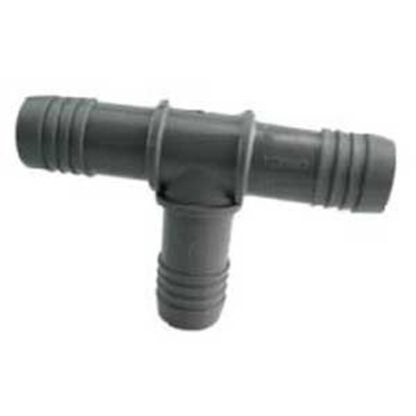 Boshart UPPT-07 Pipe Tee, 3/4 in, Insert, Polypropylene, Gray Sells in Quantity of 10