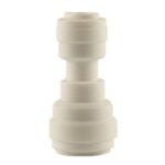 Boshart PEQC-C0604 Reducing Pipe Coupling, 3/8 x 1/4 in, Polyethylene, 250 psi Pressure