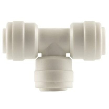 Boshart PQC-T06 Pipe Tee, 3/8 in, Acetal/Plastic, 100 to 170 psi Pressure