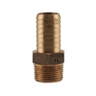 Boshart PENL-BMA0710 Pipe Adapter, 3/4 x 1 in, MPT x Insert, Bronze