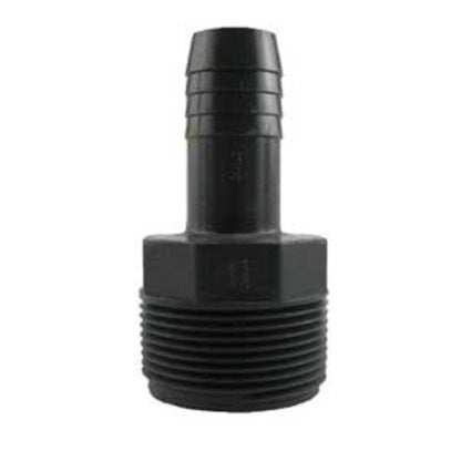 Boshart UPPRA-1207 Reducing Adapter, 3/4 in Insert, 1-1/4 in MIP Sells in Quantity of 10