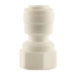 Boshart PEQC-MA0608 Pipe Adapter, 3/8 x 1/2 in, OD x MPT, Acetal Copolymer, 250 psi Pressure