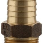 Boshart PENL-BMA10 Pipe Adapter, 1 in, MPT x Insert, Bronze