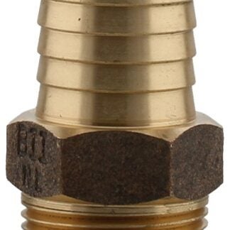 Boshart PENL-BMA10 Pipe Adapter, 1 in, MPT x Insert, Bronze