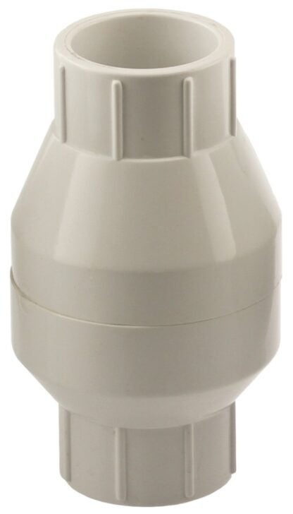 Boshart U1710S-15 Check Valve, 1-1/2 in, Socket, PVC Body