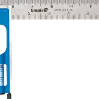 Empire True Blue E250 Combination Square, 1/16 in, Stainless Steel Blade