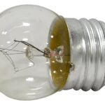 Sylvania 19354 Incandescent Bulb, 7.5 W, S11 Lamp, Medium E26 Lamp Base, 45 Lumens, 2850 K Color Temp