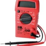 GB GDT-311 Multimeter, 500 VAC, 600 VDC, 2 MOhm, Digital, LCD Display, Functions: AC Voltage, DC Voltage, Resistance