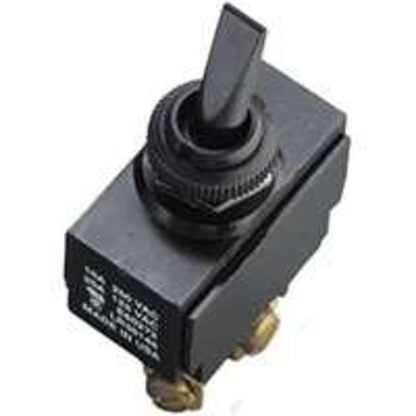 GB GSW-19 Toggle Switch, 125/277 VAC, SPST, Screw Terminal, Plastic Housing Material