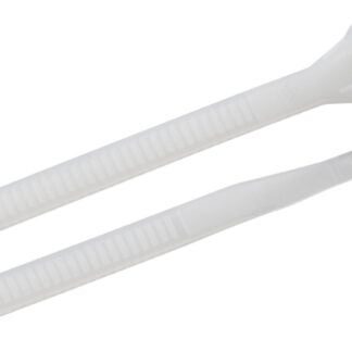 GB 46-315 Cable Tie, Double-Lock Locking, 6/6 Nylon, Natural