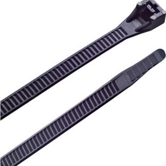 GB 46-436UVB Cable Tie, 6/6 Nylon, Black