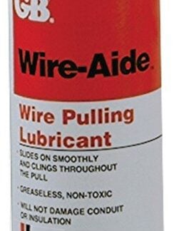 GB Wire Aide Series 79-006N Wire Pulling Lubricant, 1 qt Bottle, Gel