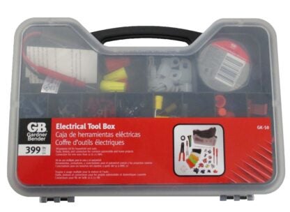 GB GK-50N Electrical Tool Box, 2-Compartment