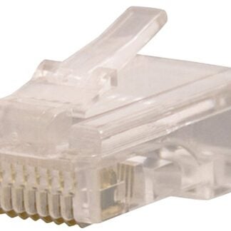 GB GMC-88C5 Modular Plug, RJ-45 Connector, 8 -Contact, 8 -Position, White