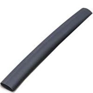 GB HST-999 Heat Shrink Tubing, 1-1/2 in ID Dia, 4 in L, Polyolefin, Black