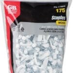 Gardner Bender PS-175BG Cable Staple, Polyethylene, White, 175/BAG