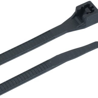 GB 46-310UVBM Cable Tie, Double-Lock Locking, 6/6 Nylon, Black