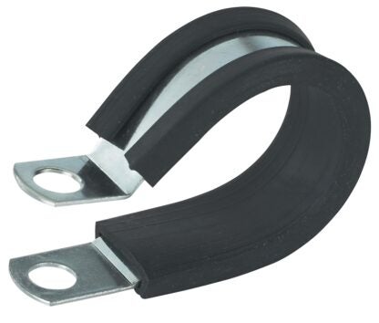 GB PPR-1600 Cable Clamp, 1 in Max Bundle Dia, Rubber/Steel, Black Sells in Quantity of 10